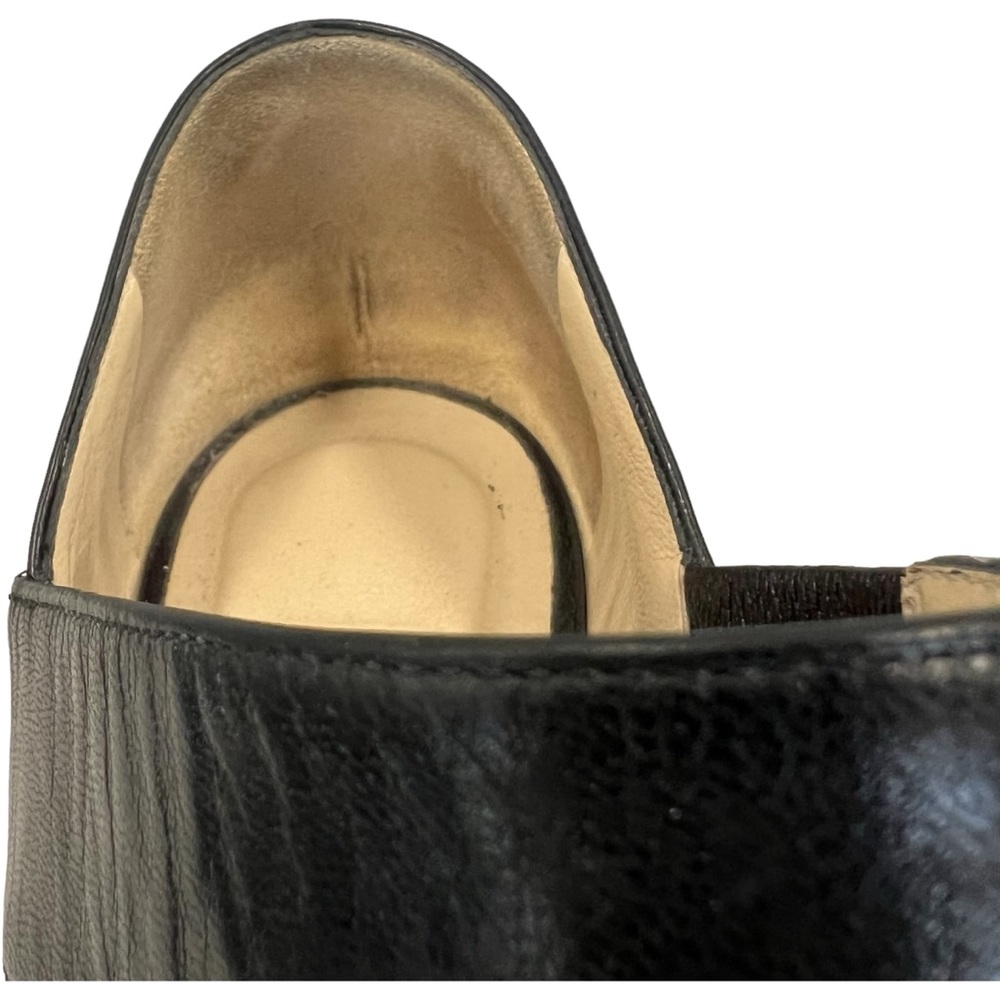 Jimmy Choo Black Leather Open Toe Sandals Size 40‎ (EU) - Picture 9 of 14